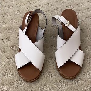 Farylrobin Scalloped Slingback Heels Anthropologie